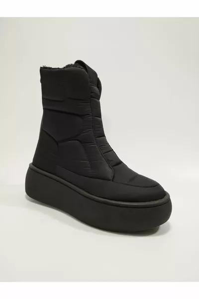 ДАМСКИ БОТУШИ ЗА СНЯГ С КОЗИНА ОТВЪТРЕ