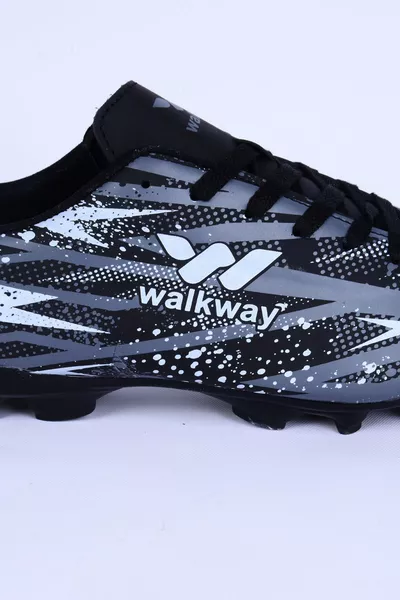 Power Kr-m Удобная подошва Черные мужские футбольные бутсы