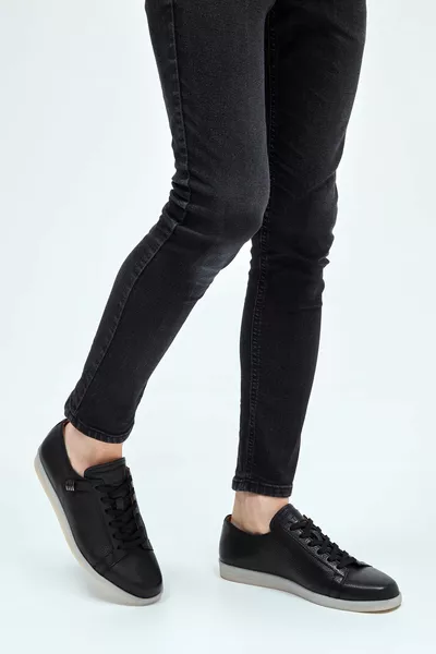 سنيكرز وسنيكرز جلد طبيعي للرجال   Erk Ayk 