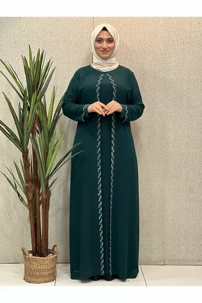 Pearl Stone Evening Dress