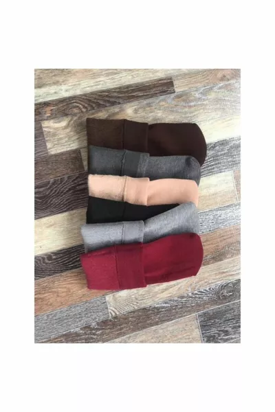 3 أزواج من الجوارب الشتوية الحرارية النسائية متعددة الألوان