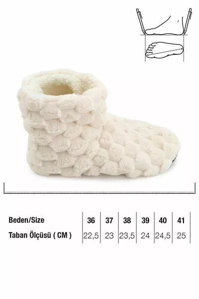 Женские зимние сапоги с бесшумной подошвой для дома Pantuf