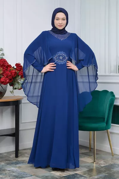 Шапка хиджаб вечерна рокля 