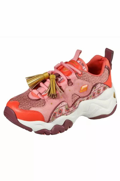 PREMIUM HERITAGE D'LITES 3.0 КОРОЛЕВСКИЕ ЖЕНСКИЕ КРОССОВКИ С БАХРОМОЙ  -PNK