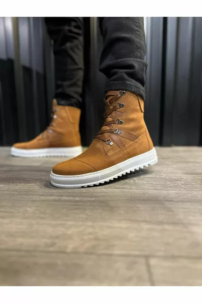 Knack Мужские Спортивные Ботинки  Загар Замша