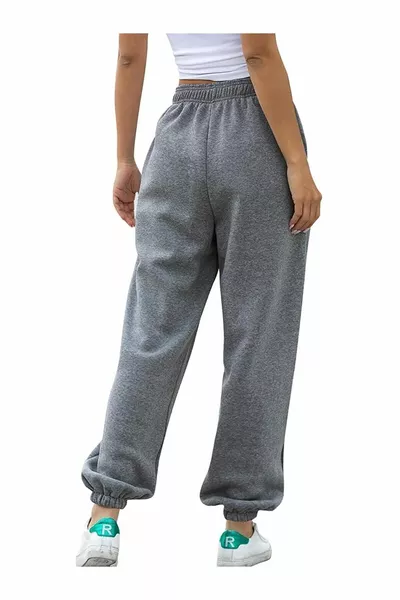 Dunkelgraues Shabby Damen-Sweatshirt