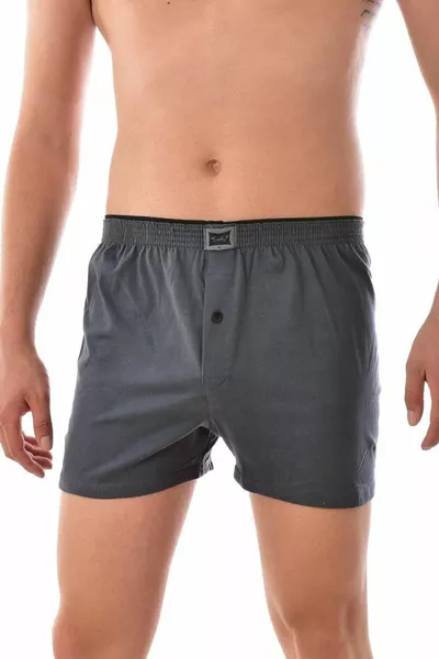 Herren Fumé 6er Pack Baumwoll-Boxershorts mit Knöpfen