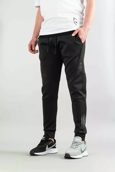 بنطلون رياضي رجالي أسود
