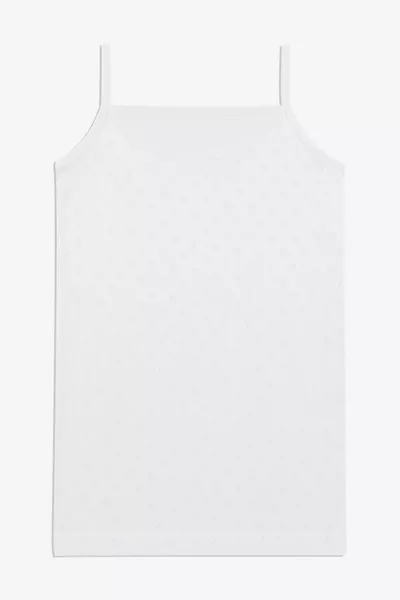 Girls' 3-Pack Jacquard String Strap Tank Top