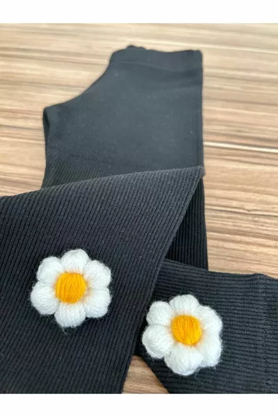 Mädchen Baby Kinder Leggings aus Basic-Lycra