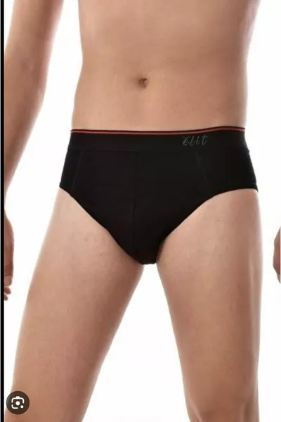 Elit  Elestan Men's Slim Waist Belted Brief 1 piece