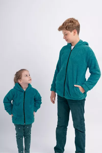 Unisex Kids' Welsoft Plush Jacket