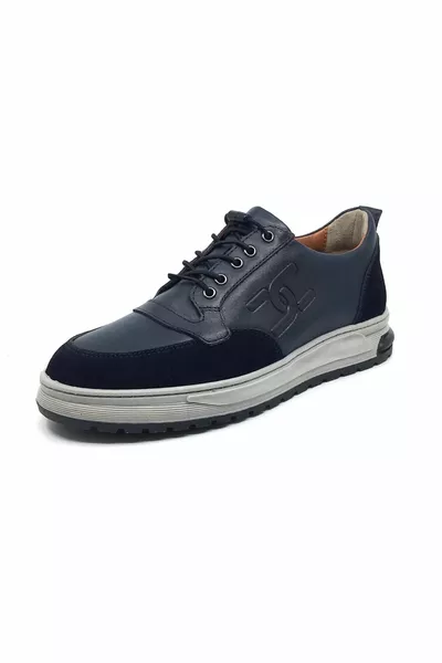 Goldbrand % Genuine Leather Men's Winter Casual Casual Smart Lace New Season Shoes 