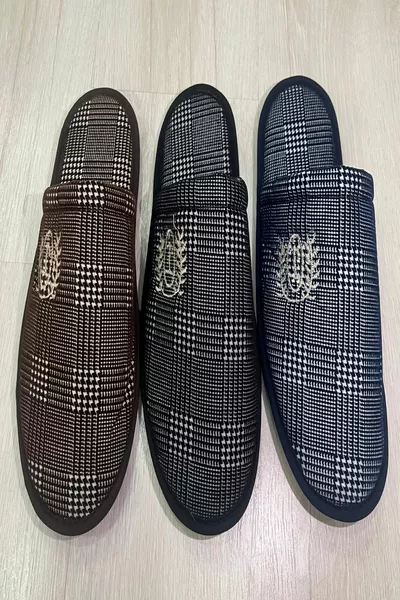 3 Pack Men's Slippers, Groom, Winter Carpet, House Slippers, Dowry Bundle Set, Guest Slippers.
