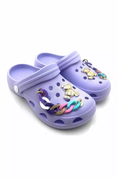 ويفز في الهواء الطلق أرجواني البحر للأطفال كومفورت الصنادل