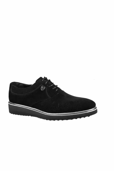 Tamboga  Black Suede Men's Shoe