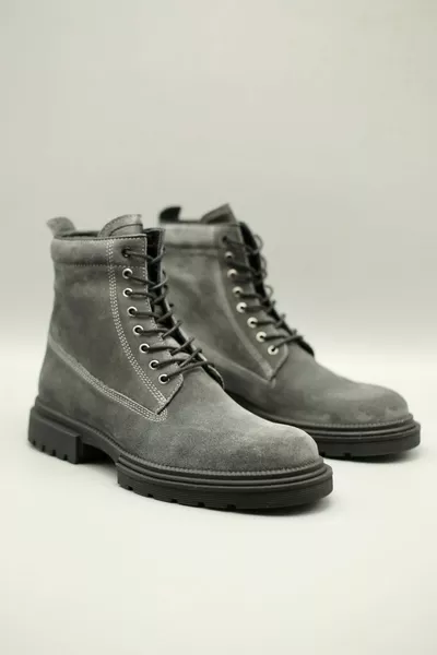 Jack Grey Suede