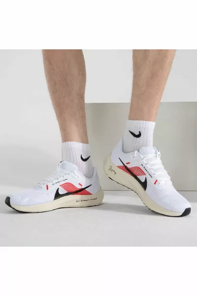 Air Zoom Pegasus  Бели червени мъжки обувки за бягане
