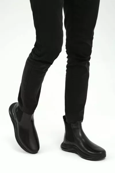 Casual laarzen van echt leer voor heren   Erk Boots /