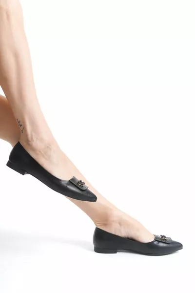 ДАМСКИ ЧЕРНИ КАТАРАМИ ДЕТАЙЛНИ БАЛЕТКИ