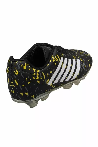 MP Heren Veterschoen Zwart-Geel MR 