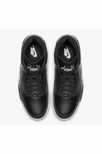 Flight Legacy Black Basketball Shoes