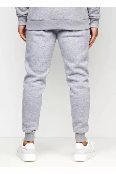 Мужские серые спортивные штаны для баскетболиста