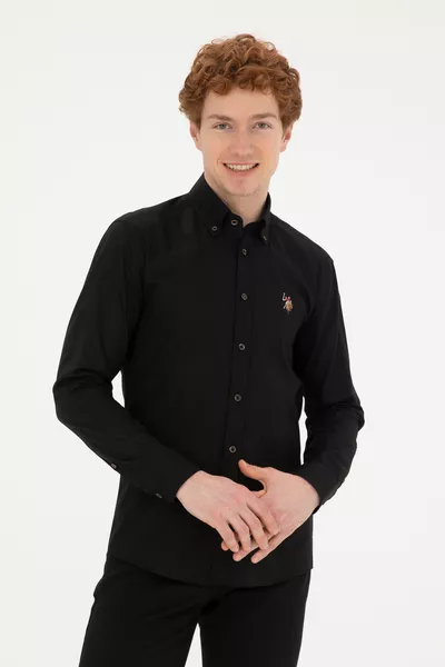 y US Polo Assn Men's Shirt  Black