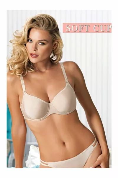 صدرية كبيرة الحجم  لتشكيل الجسم باللون البيج