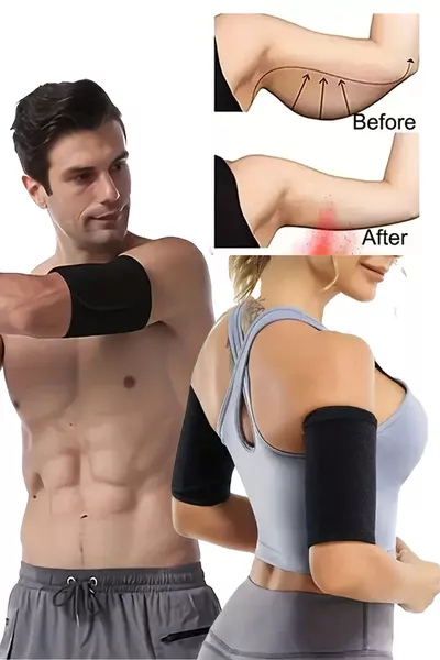 Gaine thermique pour les bras, amincissante, anti-transpiration, anti-relâchement, maintenante