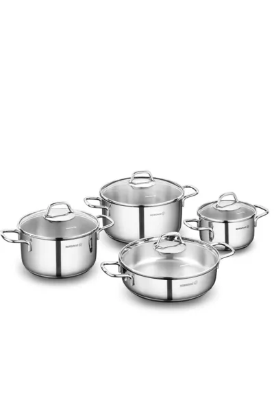 طقم قدور بيرلا 8 قطع 