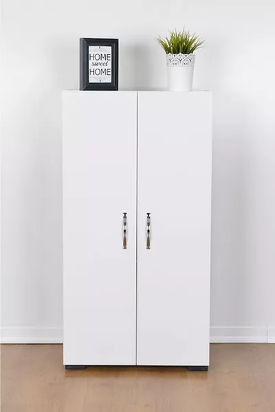 Armadio Cm Armadio per Vestiti Maglioni Armadio Invernale Armadio Camicie Bianco