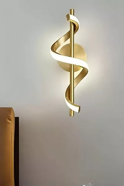 Buse Eskitme Kast Modern Witte Led Wandlamp (Geen Batterijen)