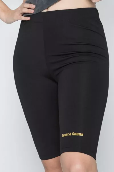 Damen-Sauna-Thermoshorts aus Schweißmaterial