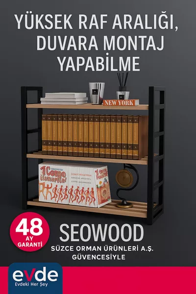 3-Tier Super Quality Black Bookshelf & Shoe Rack, Bathroom, Kitchen, Toy Cabinet