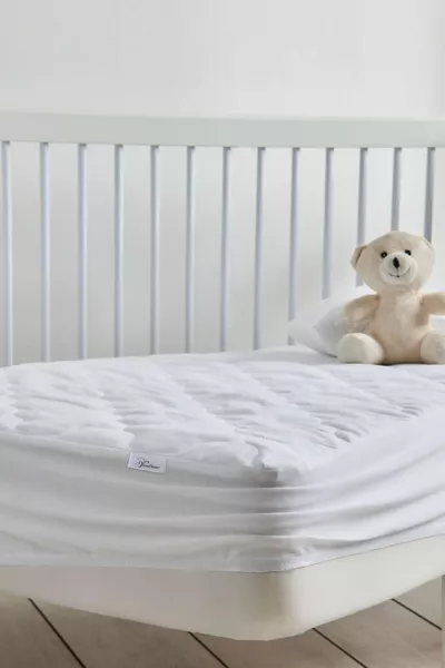 % Памук | Пачуърк водоустойчив протектор за бебешко легло | За деца, протектор за креватче и кошара