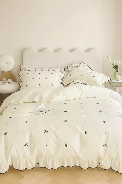 Set copripiumino singolo in % cotone Soft Elegance