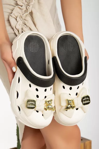 Damen Eva Sea Beach Arzt Krankenschwester Krankenhaus Confort Casual Sandalen Hausschuhe