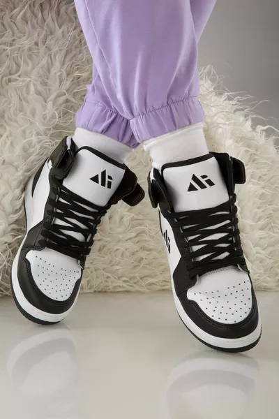 Basket Model Casual Wear Stitched High 1. Quality Sneakers