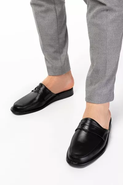 شباشب جلد طبيعي للرجال Kayaş. - 