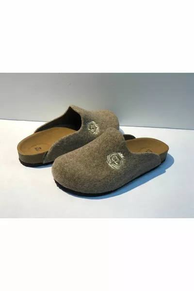Women Men Felt Fabric Full Orthopedic Winter House Slippers
