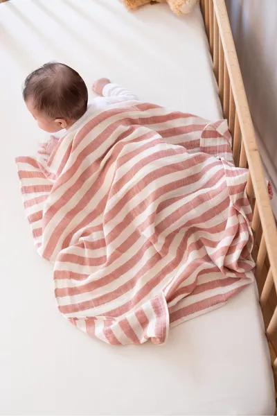 Muslin Cover & Blanket 3-Piece Set % Cotton Oeko-Tex Certified  cm