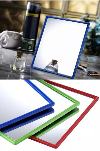 Specchio da Trucco in Ferro con Braccio, Classico Lusso, da Tasca & Specchio da Barba, Assortito 