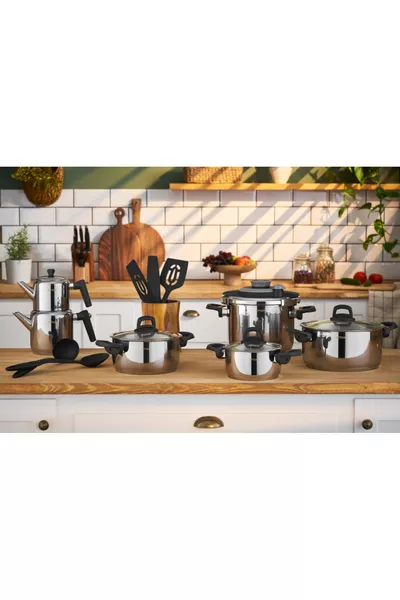 Wedding -Piece Stainless Steel Cookware Set ...