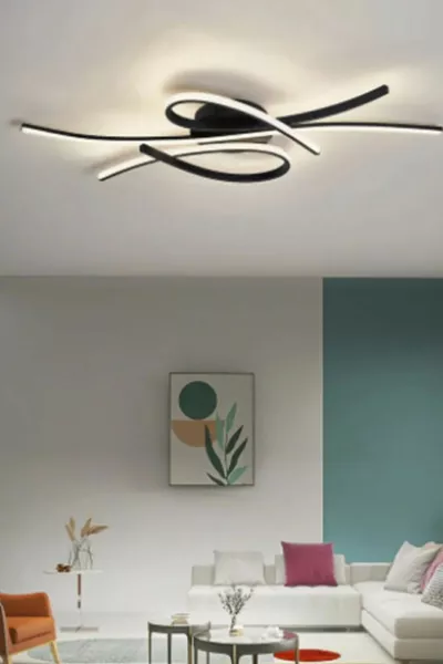 Pera Modern Ontwerp Wit LED-plafondlamp