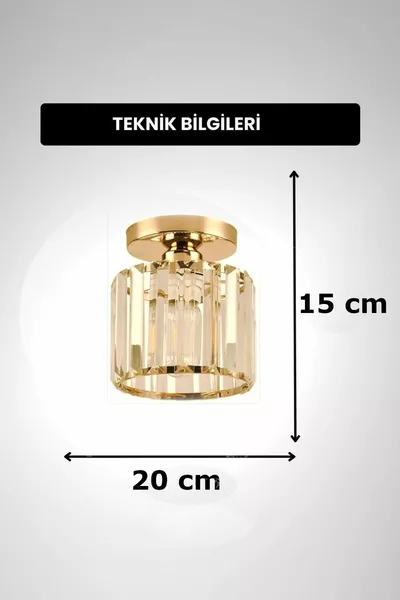 Arosa Model Luxury Corridor Living Room Hall Entrance Children's Room Ceiling Light Stylish Luxury Gold Chandelier