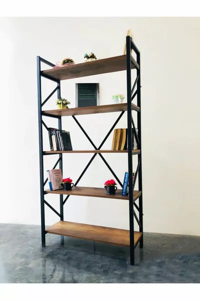 Bibliothèque en bois décorative  cm