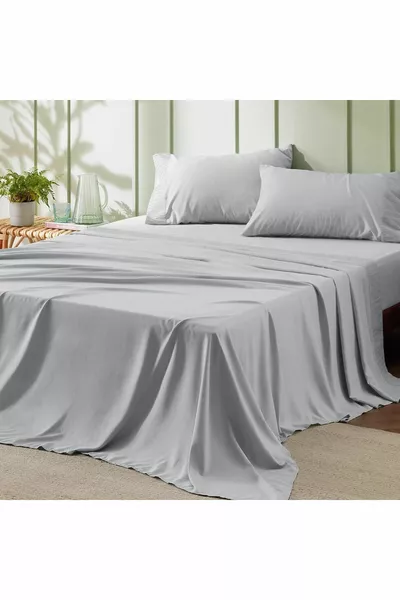 Effen Lakens voor Eén- en Tweepersoonsbed en Lits-jumeaux Bed (3 VERSCHILLENDE MATEN -  VERSCHILLENDE KLEUREN EN PATRONEN)