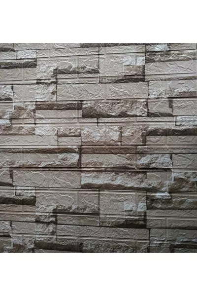 Самозалепващ 3D панел с тухлен ефект за телевизионен шкаф с различни размери