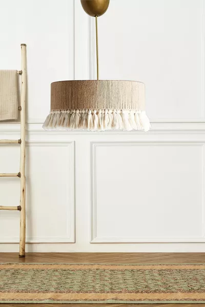 Комплект от 2 части с лампа и торбеста лампа с ресни от юта